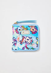 Watercolor Paradise Zip Around Wallet