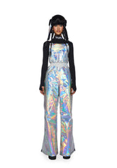 Dark Savage Signals Holographic Jumpsuit