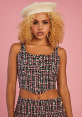 Pish Posh Tweed Corset