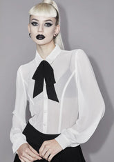 Sent To Detention Chiffon Blouse