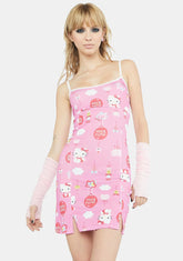 Hello Kitty Yin Yang Ribbed Dress