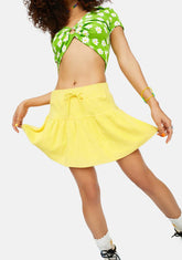Sunny Chic Terry Mini Skirt