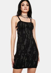 Lurex Knitted Mini Dress