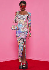 Journey With Me Midi Dress Set