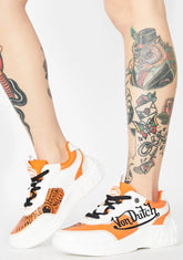 Orange Fairfax Classic Sneakers