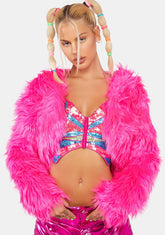 Party Funk Faux Fur Jacket