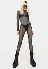 Can't Forgive U Fishnet Catsuit