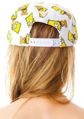 Bart Face Snapback - Black