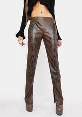 Into The Woods Vegan Leather Pants