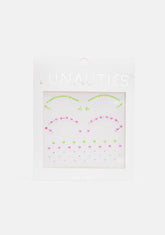 Neon Cut Crease Face Jewels