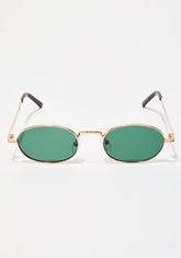 High Boy Bye Oval Sunglasses