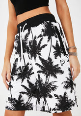 Palm Tree Graphic Shorts