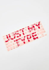 Just My Type Keyboard Cover