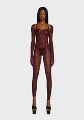 Roar In Me Fishnet Catsuit