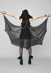 Bite Night Hooded Bat Cape