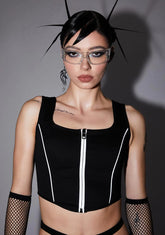 Ride The Current Reflective Corset Top
