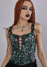 Herbal Magic Corset Top