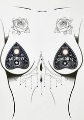 Ouija Planchette Pasties