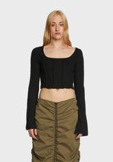 Journal Entries Long Sleeve Top