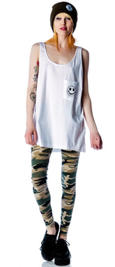 I Hate Everyone Favorite Unisex Tank Top - White