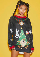 Holiday Cheer Oversized Sweater