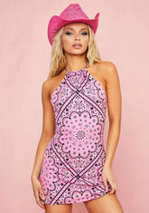 Candy Bandit Mini Dress