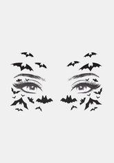 Bat Face Stickers