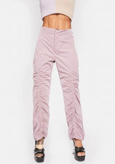 Ruched Rouge Pants