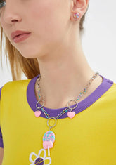 Cutest Convos Lollipop Necklace