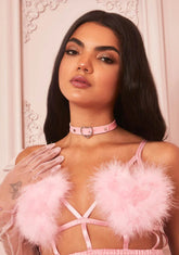 Sweet Serious Relationship Heart Choker