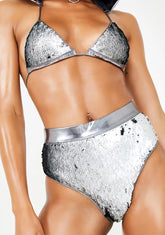 Disco Sunshine Sequin Booty Shorts