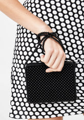 Pearl On Point Beaded Purse