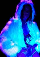 Royal Sugar Light Up Faux Fur Jacket