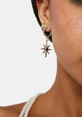 Compression Sun Drop Earrings