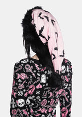 Sweet Bat Behavior Santa Hat