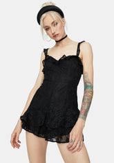 Jet Another Day Of Sun Lace Romper