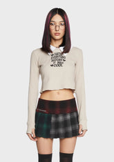 Ahead Of The Crowd Long Sleeve Top