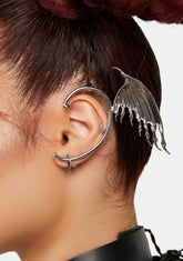 Dragon Heart Winged Ear Cuffs