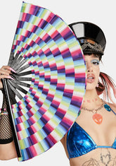 Trippy Folding Fan