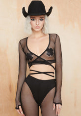 Escape From Reality Wrap Top