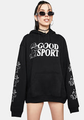 Bad Sport Graphic Hoodie