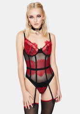 Falling In Lust Lingerie Set