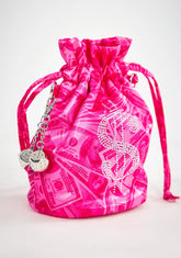 Makin' Millions Rhinestone Bucket Bag