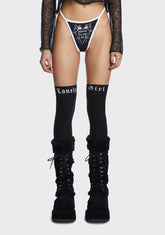 I Promise I'm Not Okay Graphic Thong