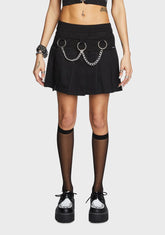 Mary Chain Pleated Skirt