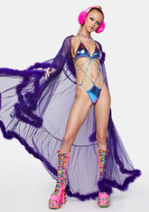 Royal Lady Luxxx Feather Robe