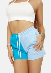 Blueberry Winning Point Sweat Shorts