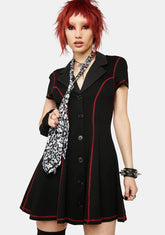 Wicked Punk Mini Dress