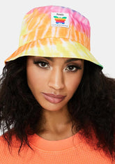 Think Growth Tie Dye Bucket Hat