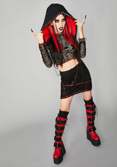 Evil Hiding Chaos Spike Hood